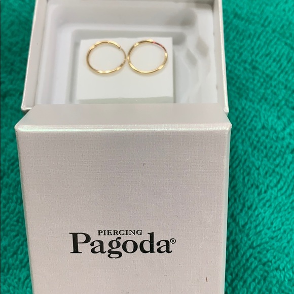 piercing pagoda Jewelry - Gold hoops piercing pagoda Jewelry - Gold hoops